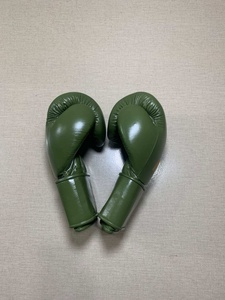 Guantes de Boxeo de Cuero Verde Personalizados de Primera Calidad al Por Mayor RTS, Guantes de Boxeo de Dedo Completo para Adultos, Equipo de Boxeo AS-BG-5112 - Product Image 5