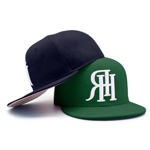 Casquette de baseball 6 panneaux personnalisable avec broderie, casquettes à fermeture snapback, logo personnalisé, casquette snapback vintage ajustée - Product Image 2