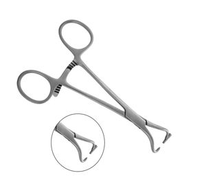 Pinzas manuales de reducción ósea de acero inoxidable, juego de instrumentos quirúrgicos ortopédicos para cirugía general, alineación precisa de fracturas - Product Image 5