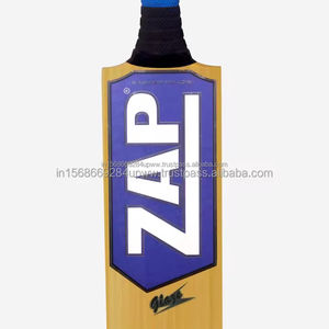 ZAP Glaze Scoop Hard English & Kashmir Willow Wood Tennis & Cricket Bat Tamaño 5 para entrenamiento - Product Image 1