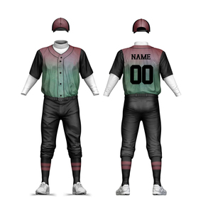 Ensembles d'uniformes de softball personnalisés pour adultes, 100 % polyester respirant, grandes tailles, kit d'uniformes de softball pour équipe sportive - Product Image 6