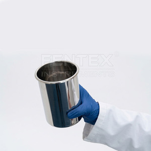 Vaso de Acero Inoxidable con Acabado Espejo, Recipiente Resistente para Líquidos de Laboratorio - Product Image 1