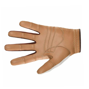 Guantes de Golf Modernos de Primera Calidad, de Cuero Genuino, Antideslizantes, Transpirables, Unisex, para Mano Derecha, Color Blanco y Bronceado, de Secado Rápido - Product Image 6