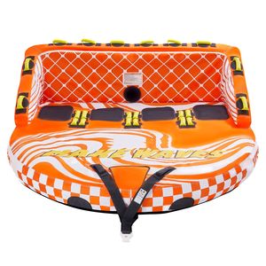 Gommone Gonfiabile Trainabile in PVC per 4 Persone, Capacità 680 libbre, Divertimento per Sport Acquatici - Product Image 1