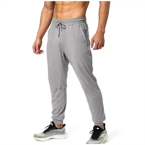 <b>Men</b> Quick-<b>Dry</b> Lycra <b>Joggers</b> Moisture Wicking Sweatpants for Running & Training <b>Men</b> Slim <b>Fit</b> Trousers - Product Image 1