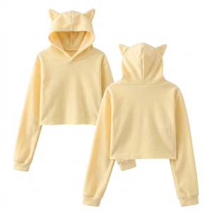 2026 Retro Solid Color Hooded <b>Zipper</b> Sweatshirt Women Long Sleeve Loose Blank Vintage Style Winter Hot Print Female - Product Image 6