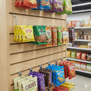 ที่แขวนเครื่องมือแบบแผ่นโลหะชุบสังกะสีอเนกประสงค์ ขนาด 3.7 มม. สำหรับจัดเก็บสินค้าชิ้นเล็ก ใช้ในบ้าน - Product Image 3