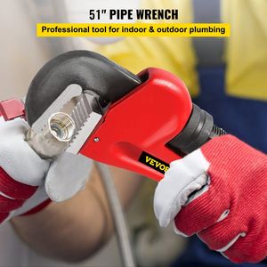 Chiave a Tubo Dritta da 51 Pollici con Manico in Ghisa Resistente e Gancio, Utensile Premium - Product Image 2