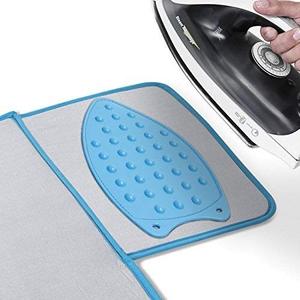 Tapis de repose-fer à repasser en silicone de qualité supérieure, antidérapant et résistant à la chaleur, pour planche à repasser, usage polyvalent, plusieurs couleurs - Product Image 1
