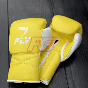 Guantes de Boxeo Profesionales de Alta Calidad, Cuero Genuino, Dedos Completos, con Cordones, para Entrenamiento y Sparring, Personalizables OEM, Ligeros, para Exteriores - Product Image 3