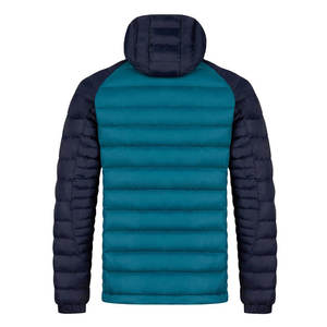 Custom <b>Men</b> Plus Sizes Winter Stand Collar Solid Color Waterproof Front Hooded Zipper Casual Outdoor High Quality Puffer Jacket - Product Image 1