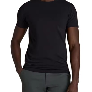 T-shirt pour homme à coupe classique, couleur personnalisée, manches courtes, col rond, 100% coton, style jersey tricoté décontracté, 240 grammes, numérique - Product Image 1