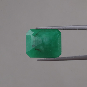 Esmeralda Natural Certificada por Terceros, Venta al Por Mayor, Gema Suelta de 7.22 Quilates, Corte Esmeralda 14x11.5mm, Verde Claro Premium - Product Image 3