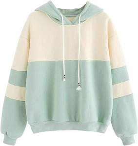 Ensemble 2 pièces décontracté pour femme, 100% coton, coupe oversize, avec logo personnalisé, design optimal, pantalon de jogging à épaules tombantes et sweat à capuche, hiver - Product Image 6