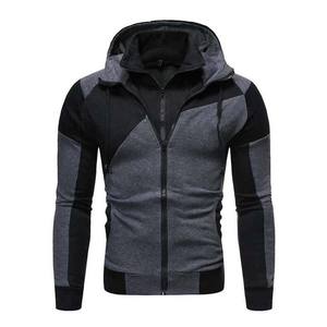 Sudadera con Capucha Oversize Premium de Cuello Cruzado, 80% Algodón 20% Poliéster, Tejido Grueso, Hombros Caídos, Estilo Urbano - Product Image 4