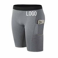 Shorts de compression pour hommes, entraînement athlétique, gym, course à pied, cyclisme, fitness, performance, sous-vêtement technique
