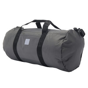 Nuevo Artículo: Bolsa Deportiva Unisex de Poliéster, 20-30L, Cierre de Cremallera, Correa Ajustable, Asa Suave, Color Gris Sólido, para Gimnasio y Uso Casual - Product Image 2