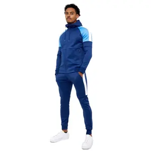 Conjunto Deportivo de Alta Calidad para Hombre de Hawk Eye Sports, Sudadera con Capucha y Pantalones Deportivos para Primavera y Otoño, Talla Grande, Transpirable, de Secado Rápido, con Logotipo Personalizado - Product Image 1