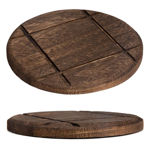 Wood Trivet Mats & <b>Pads</b> Custom Shape Excellent Quality At <b>Cheap</b> Price Acacia Wood Trivets Hot Sale - Product Image 1