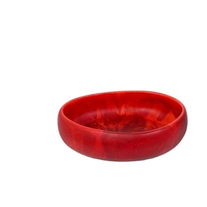 Cuenco de resina de alto pulido hecho a mano personalizado de alta calidad, utensilios de cocina, cuenco para servir sopa, técnica tallada - Product Image 1