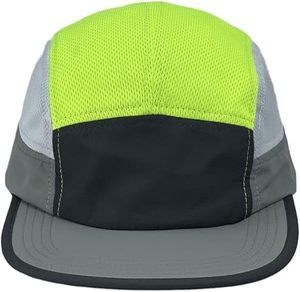 Gorra de Béisbol Unisex de 5 Paneles, Tejido de Malla Transpirable, Impermeable, Ajustable, Color en Contraste, para Deportes al Aire Libre y Running - Product Image 3