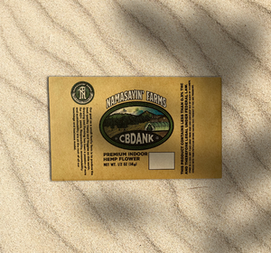 Etiqueta adhesiva de papel Kraft ecológica B90 X 120 mm logotipo personalizado impresión Digital biodegradable reciclable de alta calidad - Product Image 4