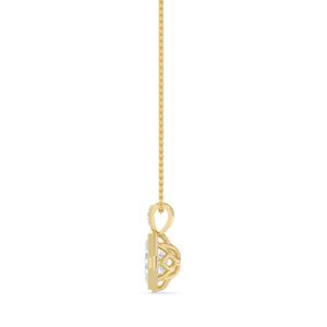 Colgante de Diamante Cultivado en Laboratorio de Oro Blanco de 18K, Corte Asscher, 2.03 CTW, Joyería para Mujer, Clásico, Elegante, Regalo - Product Image 6