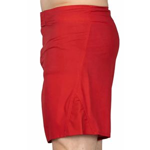 Pantalones Cortos Rojos de MMA para Hombre, Corte Regular, 100% Poliéster, Secado Rápido, Estampado por Sublimación, 160g, Logotipo Frontal, Ropa Deportiva de Combate - Product Image 4