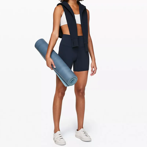 Leggings Cortos de Yoga Ajustados Personalizados para Mujer, Cintura Alta, Shorts de Gimnasio, Secado Rápido, Shorts para Correr, Entrenamiento - Product Image 5