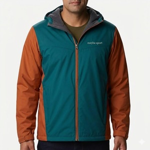 Veste coupe-vent à capuche pour homme, légère, pour la randonnée en plein air, vêtements de sport, veste moderne à fermeture éclair, décontractée, pour les voyages, tendance - Product Image 4