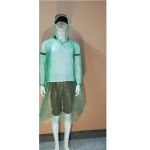 เสื้อกันฝนพลาสติกแบบใช้ครั้งเดียวทิ้ง สีสันสดใส สำหรับคนเดียว ยอดขายดีที่สุดในเวียดนาม ขายส่ง MOQ ต่ำ - Product Image 5