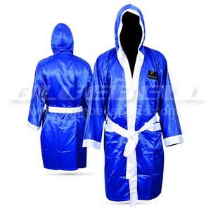 Best Selling High Quality Men's Boxing <b>Robes</b> <b>Hood</b> Customized Logo Design Polyester Material Breathable Eco-Friendly All Seasons - Product Image 4