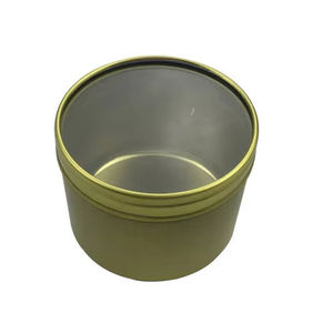 Frascos de Aluminio Personalizados de Grado Alimenticio, Reciclables, con Ventana Transparente, para Almacenamiento de Alimentos, Regalos y Venta al Por Mayor - Product Image 1