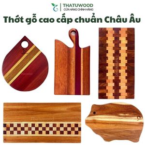 Tabla de Cortar de Madera THATUWOOD CB 10 Rectangular Hecha a Mano, Estilo Rústico para Cocina, 2.0 cm de Grosor, Ecológica, No Tóxica, Apta para Lavavajillas - Product Image 6
