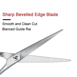 Tijeras de Peluquería de Acero Inoxidable de Alta Calidad, Tijeras de Entresacar Afiladas de Acero Inoxidable, Precio de Fábrica, Belleza - Product Image 4
