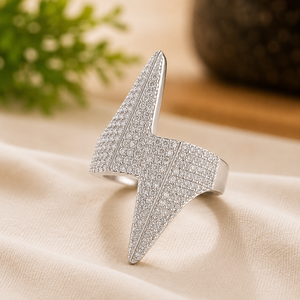 Hip Hop Moissanite Engagement <b>Ring</b> 14K Plated Rose <b>Gold</b> Solitaire Wedding <b>Ring</b> Brilliant Round Diamond Men's <b>Ring</b> - Product Image 2