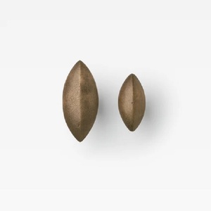 Fancy Brass Oval Cabinet Knob Modern Minimalist Design Furniture Bronze Handle for Drawer <b>Wardrobe</b> Hotel Use Durable - Product Image 4