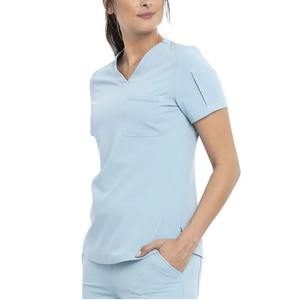 Uniforme Médico Unisex de Algodón Sarga de Color Liso para Enfermeros, Manga Larga, Uso Hospitalario AMS SPORTS INTL con Detección de Agujas - Product Image 5