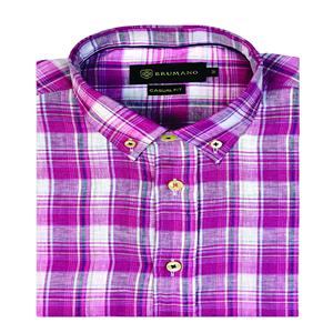 เสื้อเชิ้ตแขนยาวสำหรับผู้ชาย, เสื้อผ้าฝ้ายคุณภาพสูงทรงหลวมใส่สบาย - Product Image 1