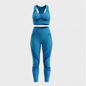 Ropa de Yoga Cómoda para Mujer, Conjuntos de Ropa Deportiva, Ropa Deportiva Activa, Ropa Deportiva para Mujer de Talla Grande, Trajes Deportivos para Gimnasio - Product Image 1