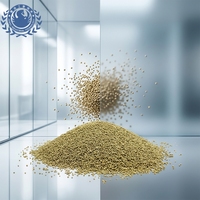 Corindon sphérique abrasif écologique haute dureté sans poussière pour le nettoyage des carreaux métalliques, média de sablage pour miroirs intelligents, sable diamanté