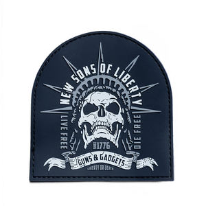 Patch 3D personnalisé en PVC souple, badge en caoutchouc de silicone de haute qualité, logo en relief, transfert thermique, adhésif Velcro pour vêtements, chaussures - Product Image 3