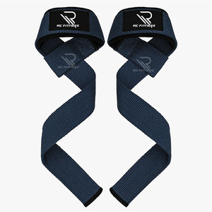 Sangles de poignet pour haltérophilie, sangles de levage en coton robustes pour soulevé de terre, powerlifting, entraînement en salle de sport - Product Image 2