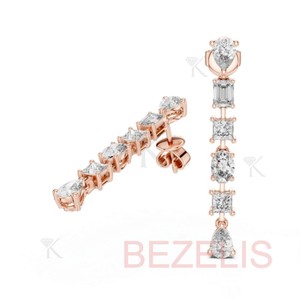 Pendientes de Diamantes Cultivados en Laboratorio con Corte Cojín para Uso Diario, Joyería Fina Ética Certificada - Product Image 3