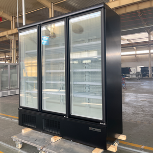 Thương mại Tùy chọn 2/3/4 cửa kính hiển thị tủ thẳng đứng tủ đông tủ lạnh tủ lạnh - Product Image 6