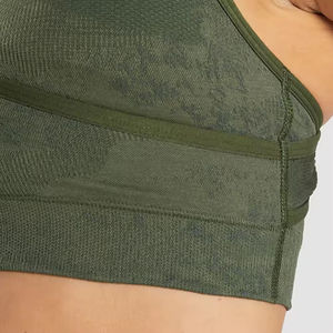 Soutien-gorge de sport haute performance et haute maintien pour femme, léger, extensible dans quatre directions, écologique, pour le fitness et le yoga, grandes tailles - Product Image 6