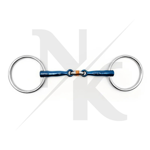 Edición Limitada: Anillo de Titanio Suelto para Bocado de Caballo, Premium, con Eslabón Francés, Equipo de Equitación, Productos para Proveedores Mayoristas - Product Image 3
