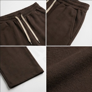 High Quality Women's Baggy Solid Color Sweatpants French Terry Acid Wash Sweatpants For Womens Work <b>Trousers</b> <b>Winter</b> <b>Trousers</b> <b>Men</b> - Product Image 4