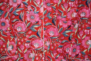 Ensemble de pyjama en coton imprimé à la main, élégant et luxueux, collection 2026, chemise classique à boutons, confortable et élastique - Product Image 6