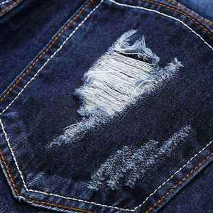 Jeans en denim pour hommes de qualité supérieure, 100% coton, coupe slim, vente en gros, jeans respirants, streetwear - Product Image 5
